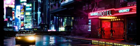 Cyberpunk Dual Screen Wallpapers - Top Free Cyberpunk Dual Screen Backgrounds - WallpaperAccess