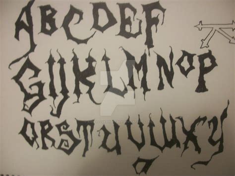 scary font by kimmyLovesNightBox on DeviantArt