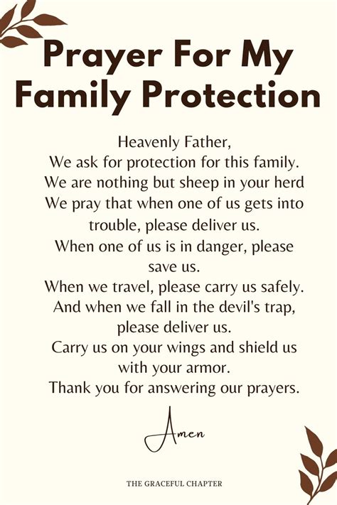 23 Powerful Prayers For Your Family - The Graceful Chapter