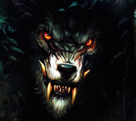 Demon Wolf Wallpapers - Wallpaper Cave