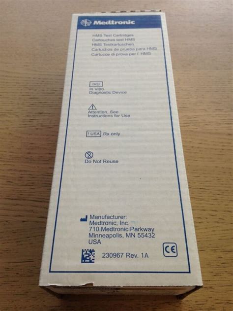 New MEDTRONIC 304-03 Heparin Assay Cartridges (9/Box) (X) Disposables - General For Sale ...