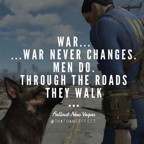 War never changes #fallout4 | Fallout quotes, Fallout new vegas, Never ...