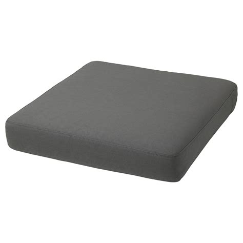 FRÖSÖN/DUVHOLMEN seat pad, outdoor, dark gray, 243/8x243/8" - IKEA