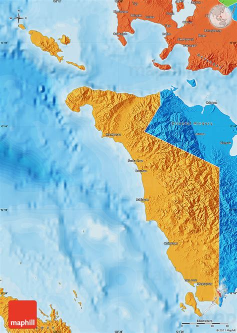 Political Map of Occidental Mindoro