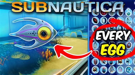 I Collected EVERY Egg in Subnautica... - YouTube