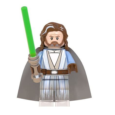 Luke Skywalker Star Wars Mandalorian Minifigure Lego Compatible Minifigs Custom Bricks Building