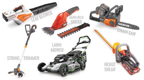 Best Battery-Powered Garden Tools | Garden tools, Tools, Battery powered chainsaw