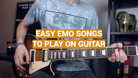 Easy Emo Songs to Play on Guitar - MusicProfy