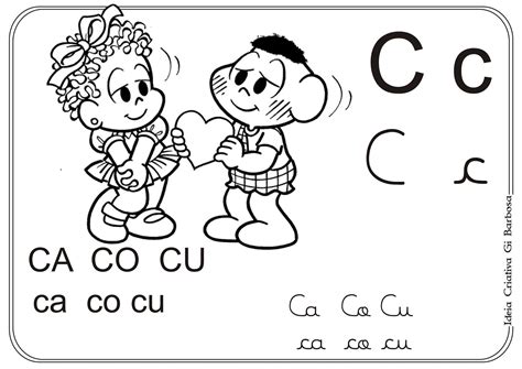 Silabário Turma da Mônica pra Colorir Snoopy, Education, Kids, Fictional Characters, Outlook ...