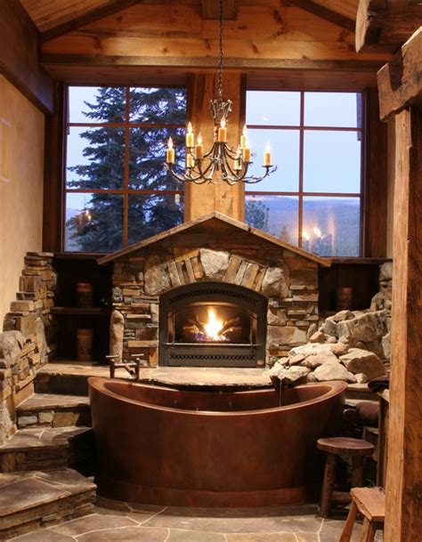 Sublime Bathtub Fireplace Ideas | Lightopia