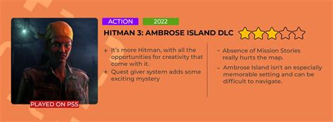 Hitman 3: Ambrose Island DLC Review - A Pirate's Life For Free