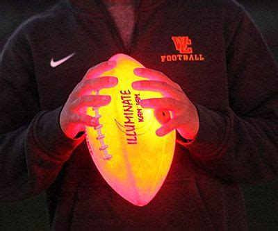 Glow In The Dark NERF Football