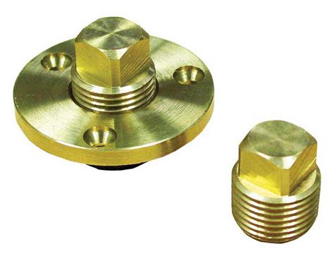 Brass Garboard Drain Plug Kit - Moeller Marine