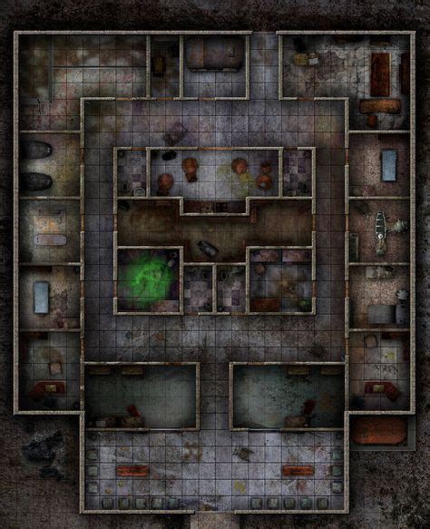 170 Cyberpunk battlemaps ideas | tabletop rpg maps, dungeon maps ...