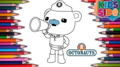 Captain Barnacles Octonauts Coloring Pages