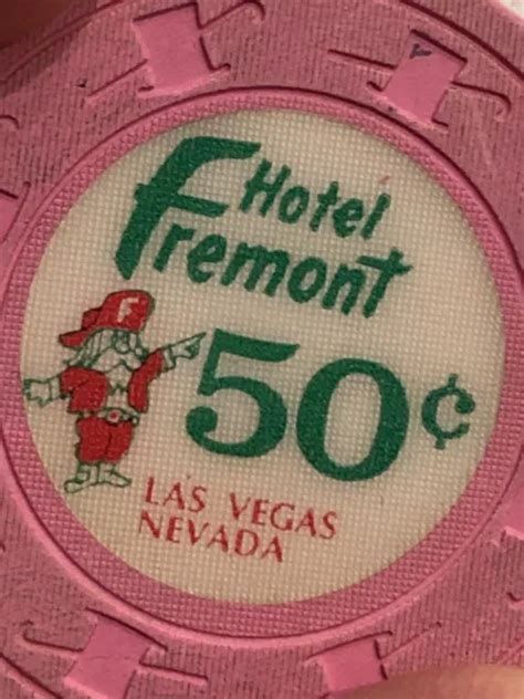 1950S-60S FREMONT HOTEL Casino biker sultan emblem 50 cent chip ...