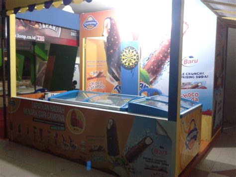 pembuatan booth stand pameran makanan | Stand pameran, Pameran, Desain