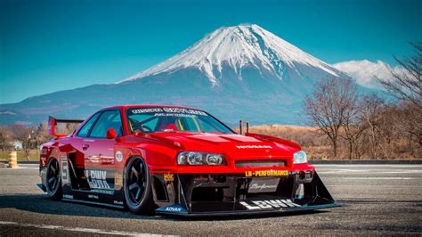 Liberty Walk body kit for Nissan Skyline R34 Buy with delivery, installation, affordable price ...