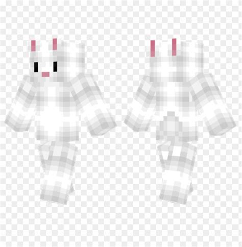 Minecraft Skins White Bunny Skin PNG Transparent With Clear Background ...