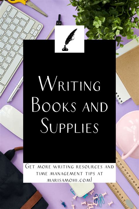 Camp NaNoWriMo Books and Supplies - Marisa Mohi