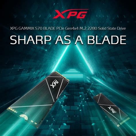 XPG Gammix S70 Blade SSD 2TB M.2 2280 PCIe Gen4x4 NVMe | PcComponentes.pt
