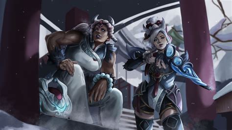 Snow Moon Illaoi & Caitlyn Fanart : r/Caitlynmains