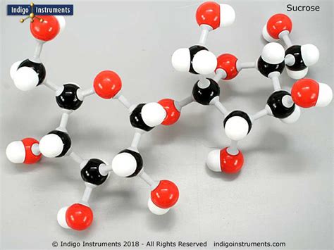 Molymod Glucose (3 molecules) molecular model kit