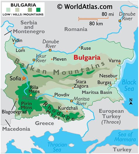 Bulgaria Maps & Facts - World Atlas