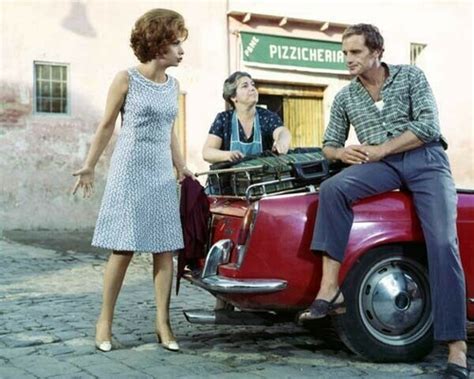 Buona Sera Mrs Campbell 1968 Gina Lollobrigida in street with car 8x10 ...