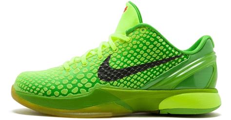 Nike Kobe 6 Grinch in 6y (Green) for Men - Save 63% - Lyst