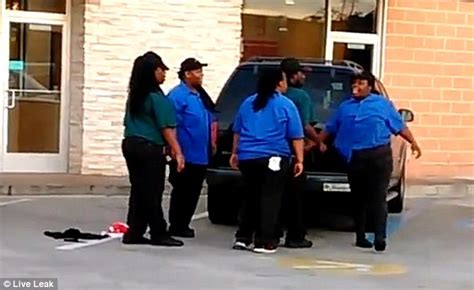 McDonald’s employees' vicious brawl in Georgia parking lot on camera ...