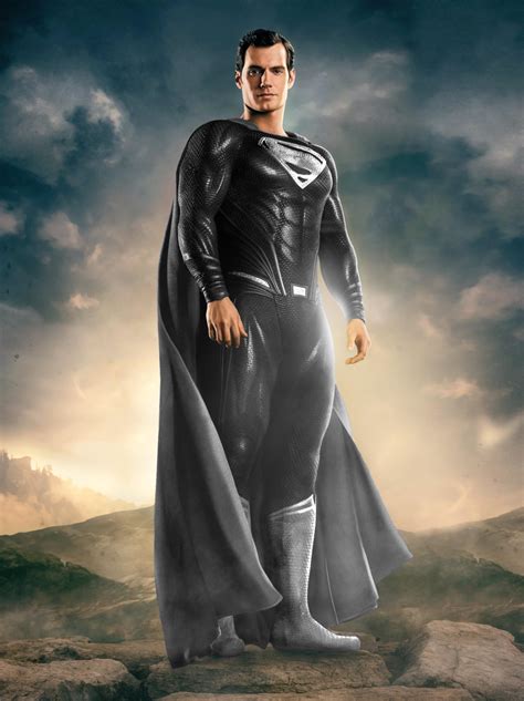 FANMADE: Black Suit Superman! Edited using the JL Superman poster as base. : r/DC_Cinematic