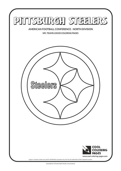 NFL American Football Clubs Logos Coloring Pages