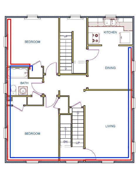 Is a kickspace heater possible here? — Heating Help: The Wall