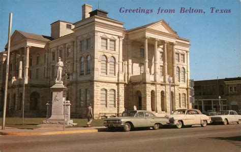 County Courthouse Belton, TX Postcard