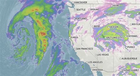 Massive storm looming over Pacific to wreak havoc up and down West ...