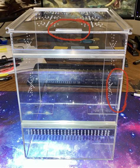 I finally finished my DIY enclosure. Update : r/tarantulas