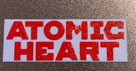 Atomic heart logo by Liova | Download free STL model | Printables.com