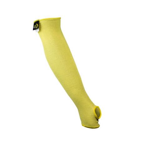 Cut Resistant Kevlar Sleeves, 18" Length, 100% 2-ply Kevlar - Safecutting