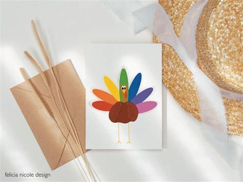 PRINTABLE Thanksgiving Cards for Kids, Happy Thanksgiving Card, Turkey ...