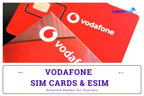 Vodafone Turkey SIM Cards and eSIM: Detailed Guides for Tourists 2024