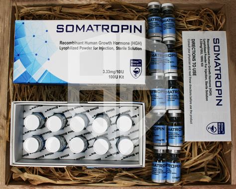 Acheter HgH Somatropine (Hormone de croissance humaine) 100 UI prix 225.00 Euro en ligne en France