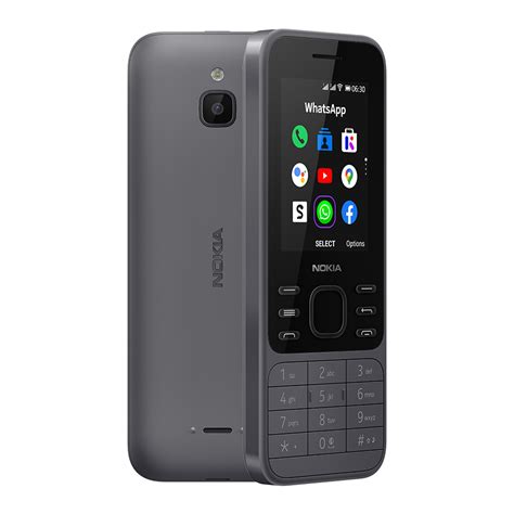 du™ Shop | Personal | Nokia 6300 4G | 512 MB | Charcoal