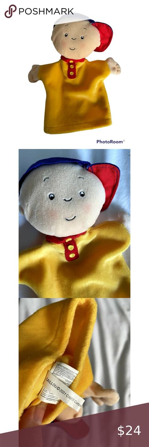 Caillou Plush Hand Puppet Doll Caillou, Doll Shop, Hand Puppets, Plush ...