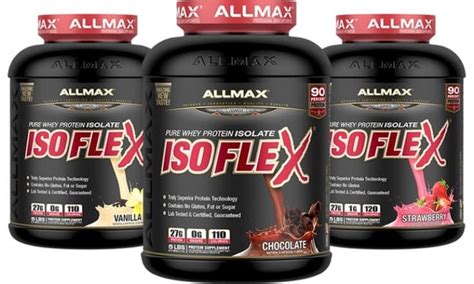 ISOFLEX: 100% PURE WHEY PROTEIN ISOLATE POWDER - RIGHTDOSESUPPLEMENT