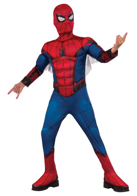 Deluxe Spider-Man Costume for Boys