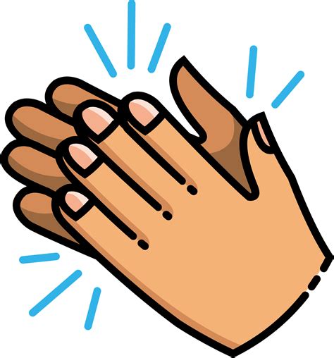 Free Clipart Of Hands Clapping