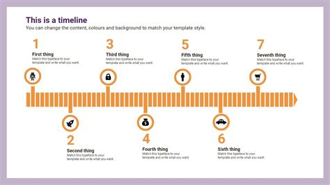 Arrow Timeline. Free downloadable infographics