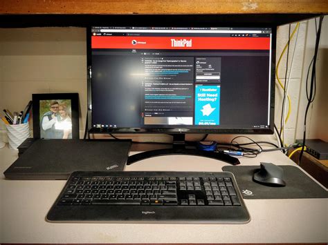 T440p w/ Ultra Dock - Dorm Room Setup : r/thinkpad