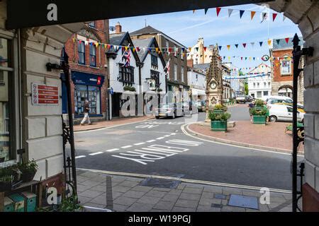 Great Torrington, Devon, England. The town centre Stock Photo: 11981183 ...